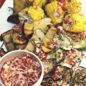 Grilled Vegetables with Chili Butter