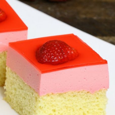 Strawberry Jello Cake