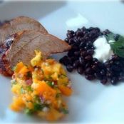 Mexibbean Grilled Pork Tenderloin