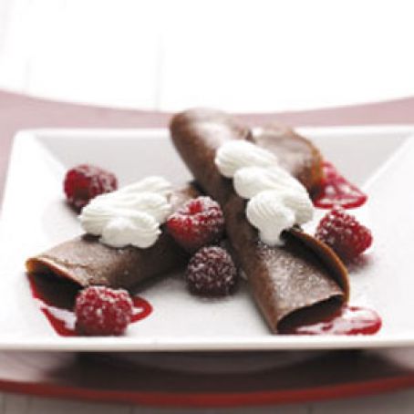 Decadent Chocolate Crepes