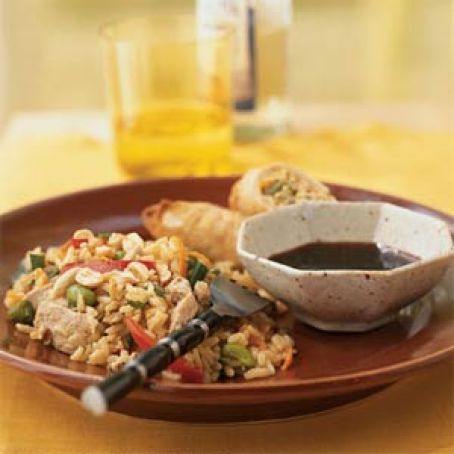 Pork and Edamame Fried Rice