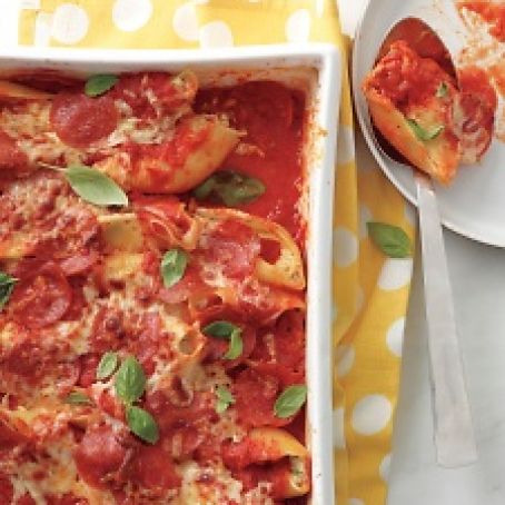 Pepperoni Pasta Bake