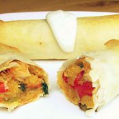 Shrimp & Grits Egg Rolls (Cajun Shrimp Rolls)