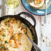 Chicken Casserole with Sweet Potato and Pancetta