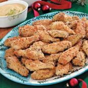 Parmesan chicken wings