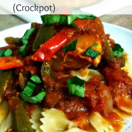 Chicken Cacciatore (Crockpot)