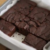 Dark Chocolate Chickpea Brownies