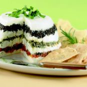 Layered Cheese Torta with Pesto - Sunset Mag.