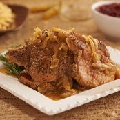 Slow Cooker Beer-Braised Pork Chops