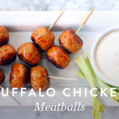 Buffalo Chicken Meatballs
