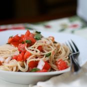 Pasta with Tomatoes & Basil for 2