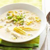 Fresh Corn and Chicken Chowder