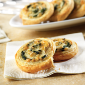 Spinach-Cheese Swirls