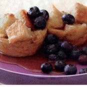 French Toast - Individual French Toast Stratas (in muffin cups)