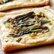 Ramp and Ricotta Tarts