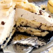 White Chocolate Banana Cream Pie