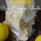 Lemon Supreme Rice Krispies Treats