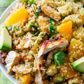 Citrus Chicken Quinoa Salad