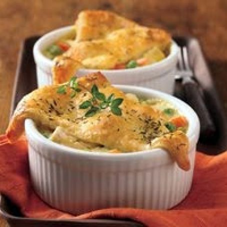 Mini Crescent Chicken Pot Pies