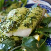 Broiled Cilantro Chimichurri Dover Sole