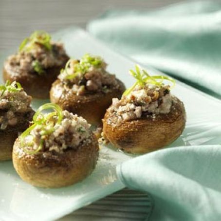 Sausage Stuffed Mushrooms