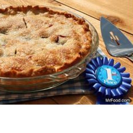 Blue Ribbon Blueberry Pie