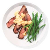 Steak With Mustard-Shallot Sauce