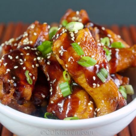 Slow Cooker Asian Spiced Chicken Wings