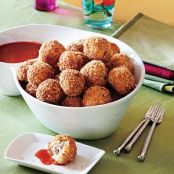 Bacon Grits Fritters