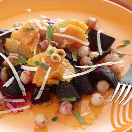 Roasted Beet, Onion, and Orange Salad