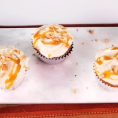Caramel Apple Cupcakes