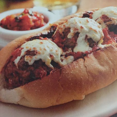 Italian Meatball Sandwiches for 2
