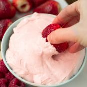 Strawberry Fluff Fruit Dip