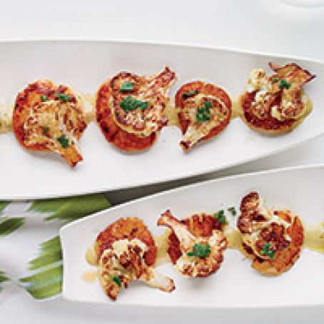 Seared Scallops with Caper-Raisin Sauce