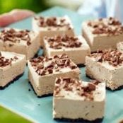 Frozen Toblerone Mousse Squares