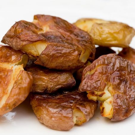 Salt n Vinegar Roasted/Smashed Potatoes*****