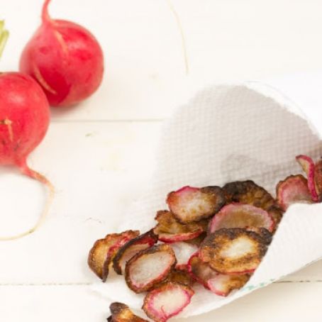 chip - Baked Radish Chips