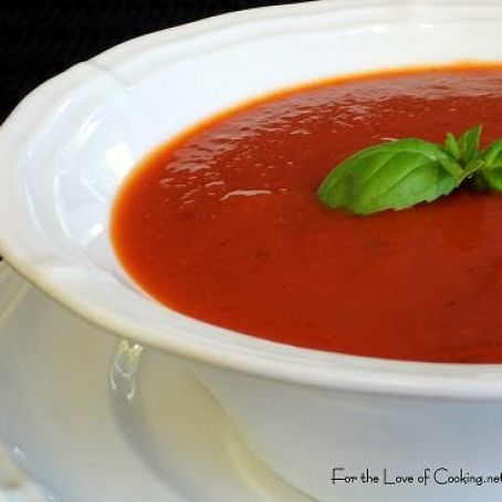 Cream of Fresh Tomato Soup