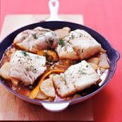 Cod with Fennel and Potatoes