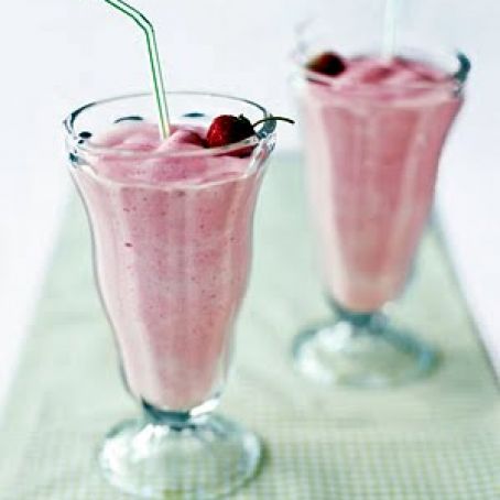 Fresh Strawberry Shake | Real Simple Recipes