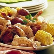 Shrimp, Sweet Corn and New Potato Boil