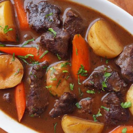 Beef Stew with Carrots & Potatoes