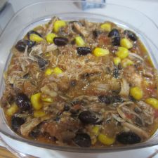 Mediterranean Chicken & Black Bean Soup