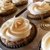 Coconut Coffee Rum Cupcakes