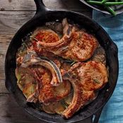 Pork Chops with Rosemary Lemon Potatoes