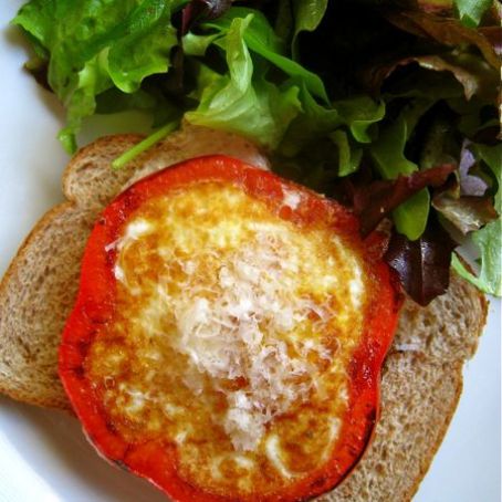 Bell Pepper Egg-In-A-Hole
