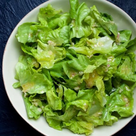 Butter Lettuce With Shallot Vinaigrette
