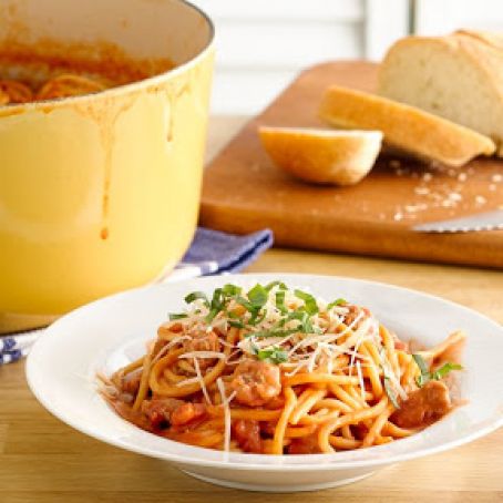 One-Pot Creamy Spaghetti