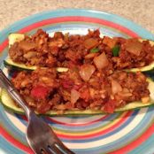 Moroccan Zucchini Boats