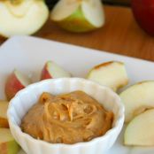 Peanut Butter Cream Cheese Apple Dip